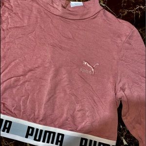 Puma long sleeve crop